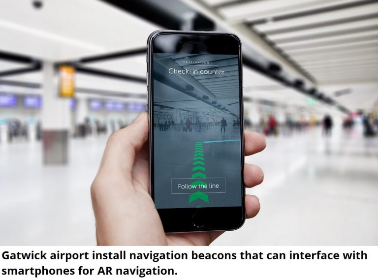 smartphones for AR navigation
