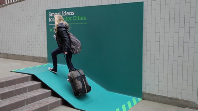 IBM created billboards their IBM’s People for Smarter Cities