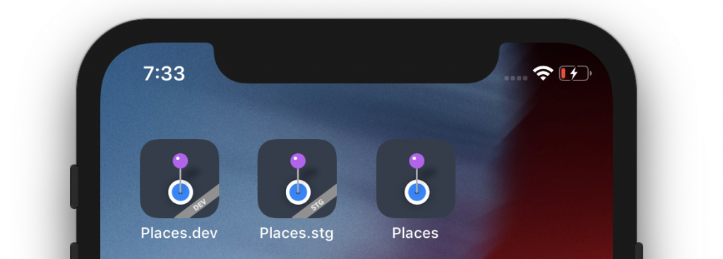 (Preview app in OS X can be used to add labels on the icons).