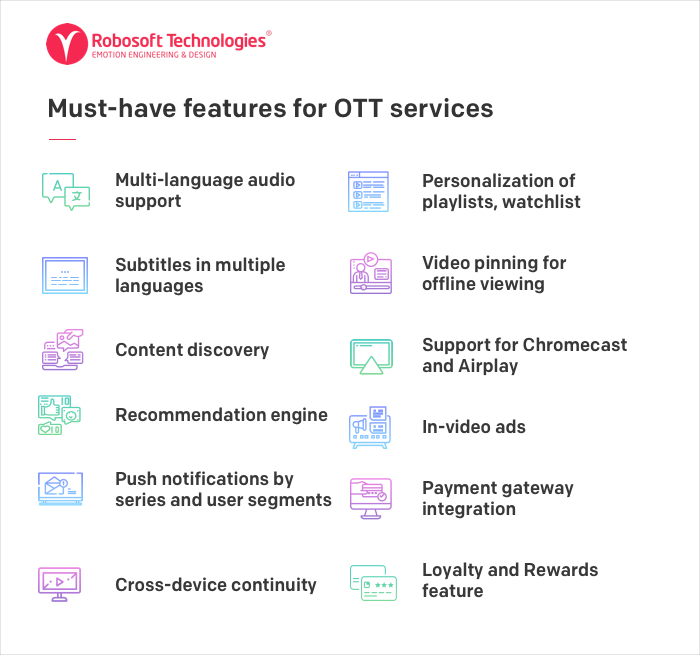 Key Features of OTT Services