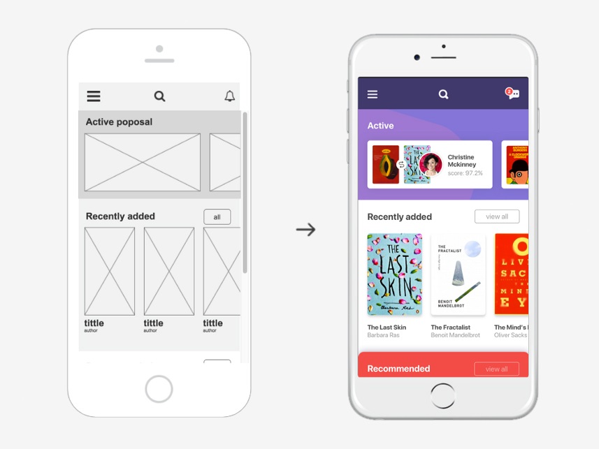 Clickable Prototypes - Low & High Fidelity