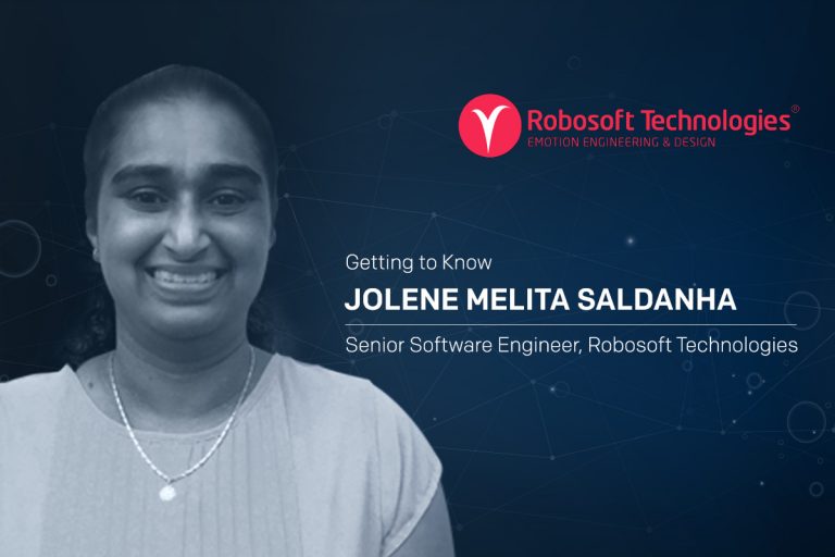 Getting to know Jolene Melita Saldanha, Senior Software Engineer, Robosoft Technologies