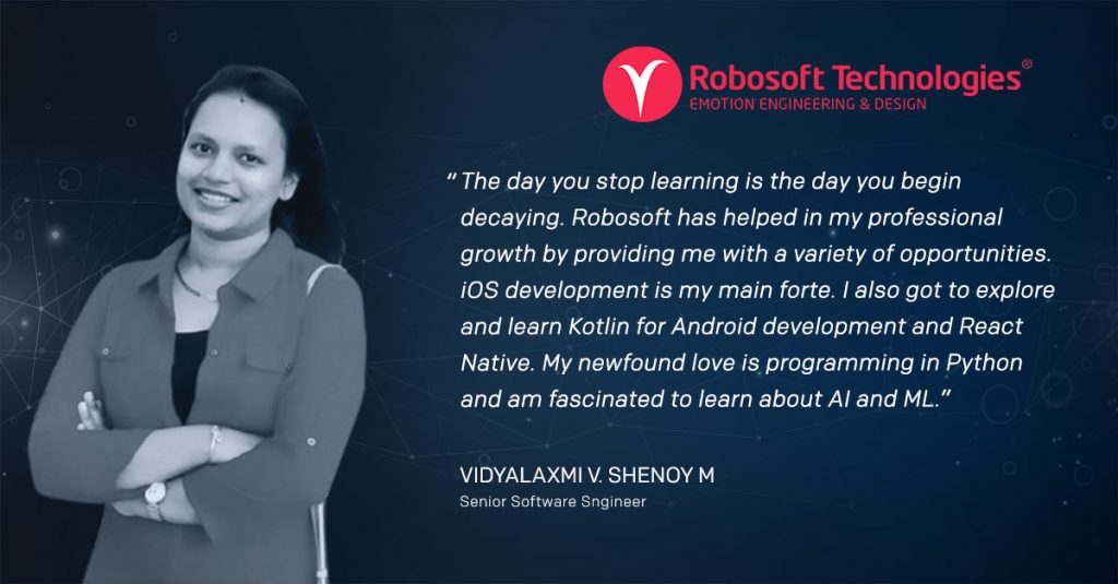 Vidyalaxmi V Shenoy M Robosoft Technologies