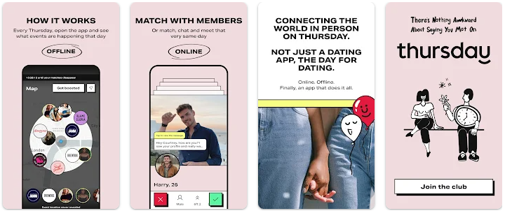 Thursday dating app