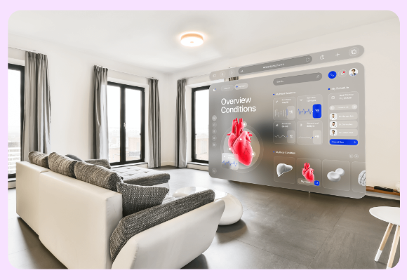 apple vision pro application for spatial immersive experiences in healthcare medical industry